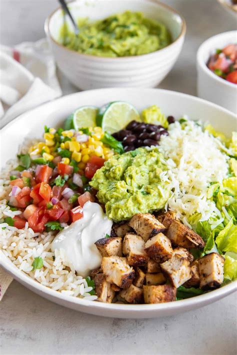 chipotle bowl hozzávalók