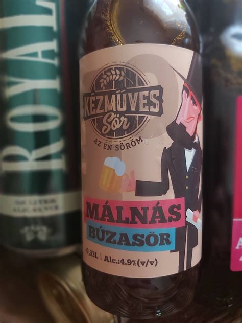 kézműves búzasör csapolása