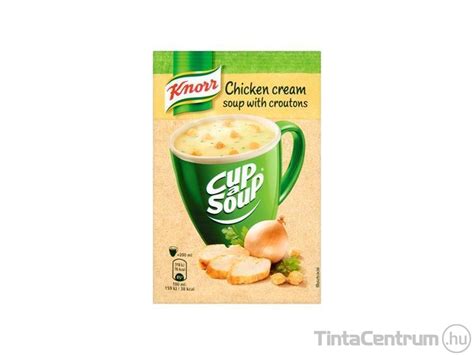 A Knorr Los Chickenos instant leves csomagolása