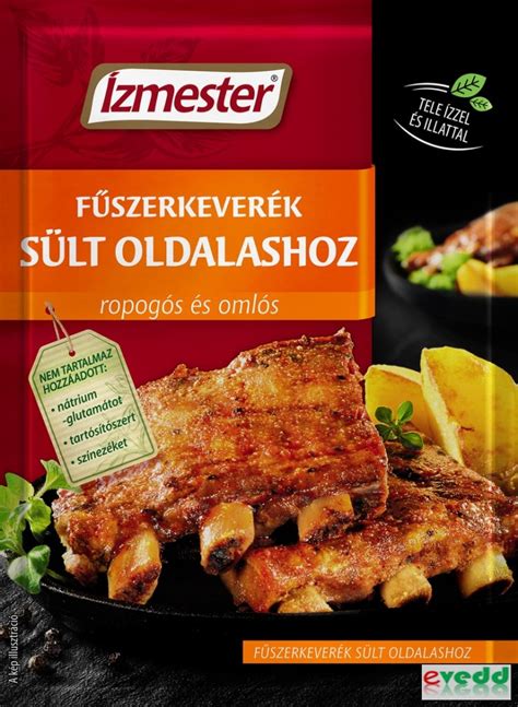 Különböző fűszerek sült oldalashoz