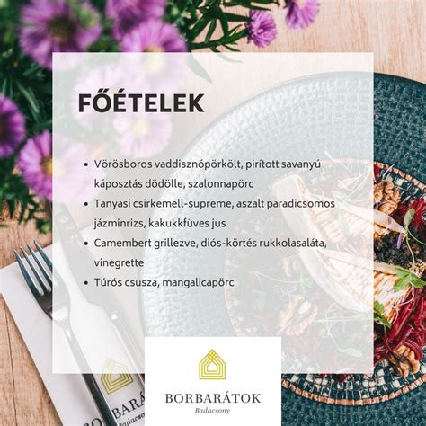 Változatos ételkínálat Tárnoki Falatkán