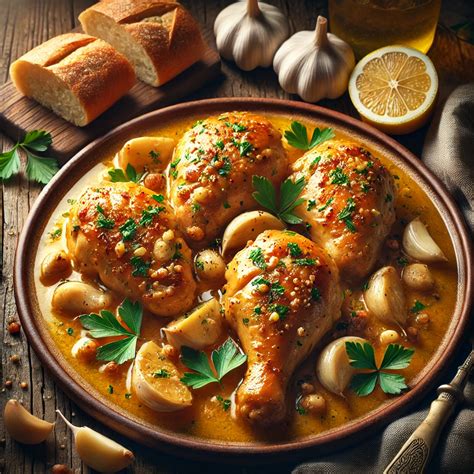 Spanyol fokhagymás csirke, Pollo al Ajillo