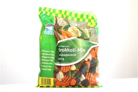 fagyasztott zöldség mix