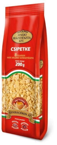 csipetke tészta sodrása