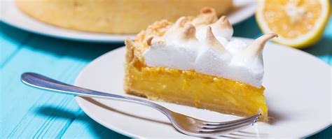 Citromos sült habos pite