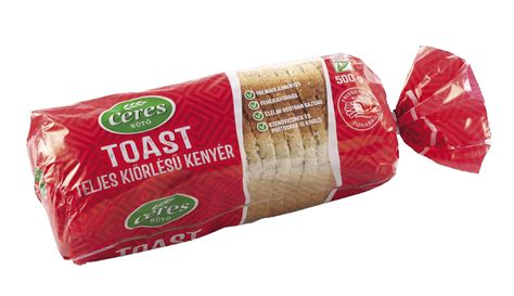 Csomagoláson lévő Interspar toast kenyér, amely a teljes kiőrlésű jelleget és a szeletelt formát hangsúlyozza