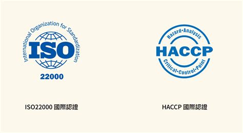 HACCP és ISO 22000 logók