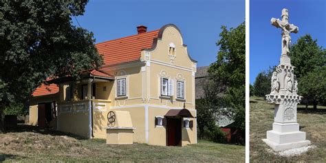 Présház és pince metszeti rajza