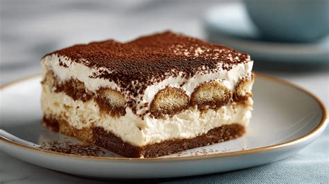 tiramisu klasszikus tálalásban