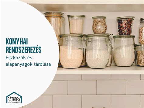 konyhai eszközök és friss alapanyagok rendezett elrendezése