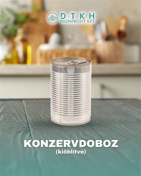 Konzervdoboz melegszendvicskrémmel egy konyhapulton