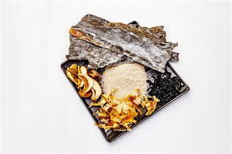 Dashi alapanyagok: kombu és katsuobushi