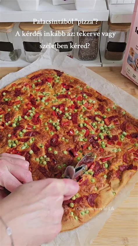 Egészséges pizza alternatíva