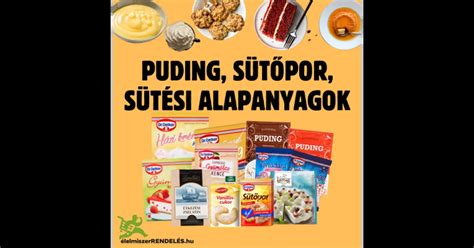 Alapvető puding alapanyagok