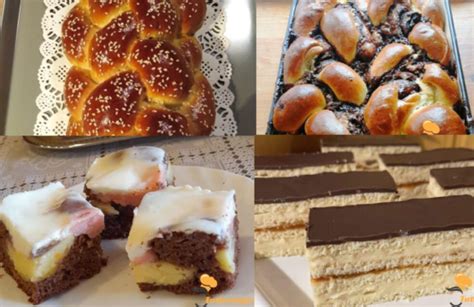 Különböző sütemények