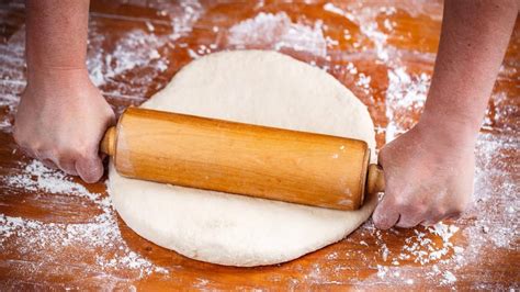 Rolling out dough technique