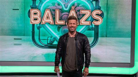 Sebestyén Balázs, a Balázs Show műsorvezetője