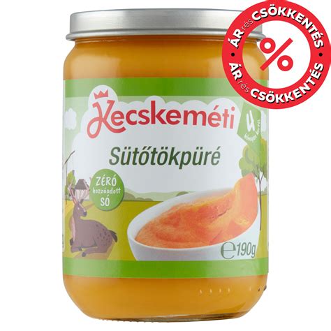 Készült sütőtökpüré babának