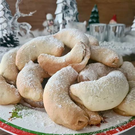 Gesztenyés kifli sütése