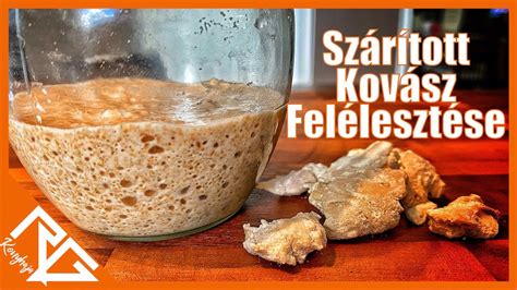 Szárított kovász morzsák vászonzsákban
