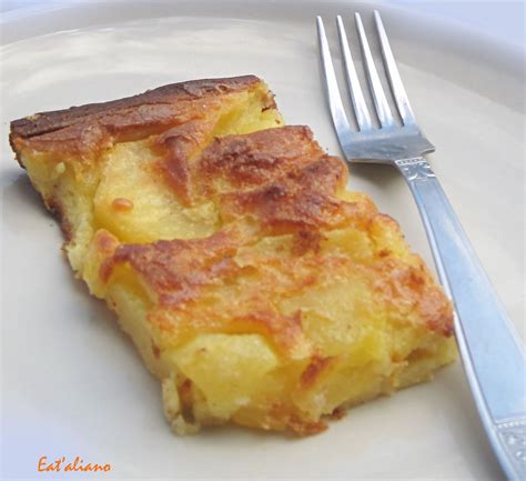 Modern krumplis pite tálalva