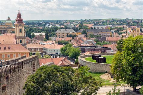Eger látkép a várból