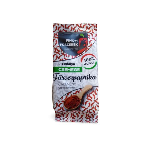A különféle fűszerpaprika-őrlemények színskálája