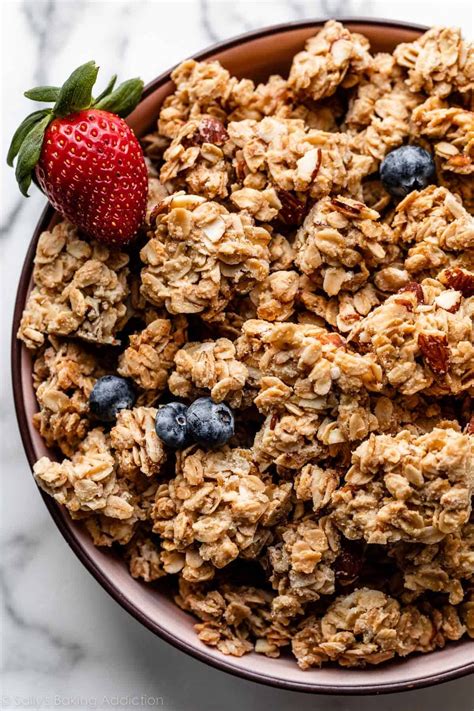 granola összetevők