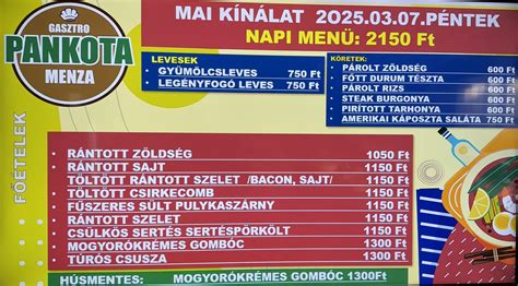 Szentes városközpont térképe a Gasztro Menza Ételbár pontos elhelyezkedésének jelölésével