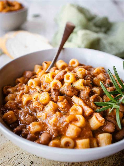 pasta e fagioli tálalva