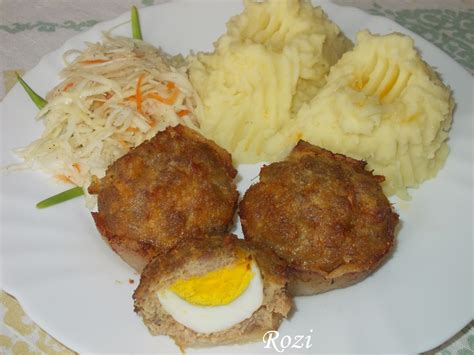Muffin formában sült fasírt golyók
