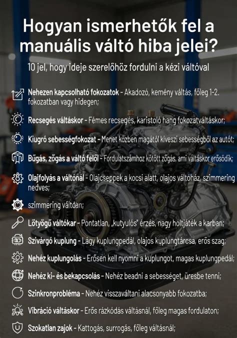 Levesromlás jelei