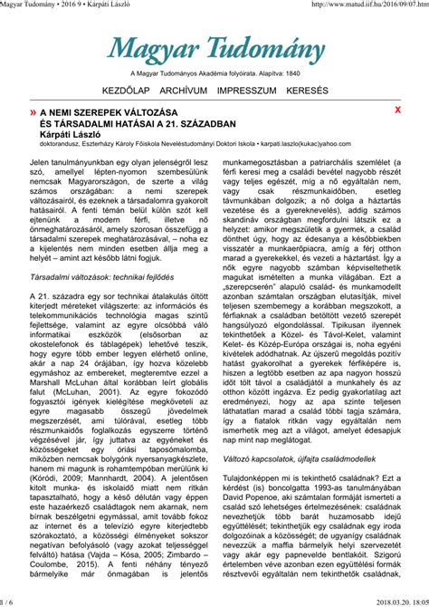 A nemi szerepek változása a modern társadalomban infographic