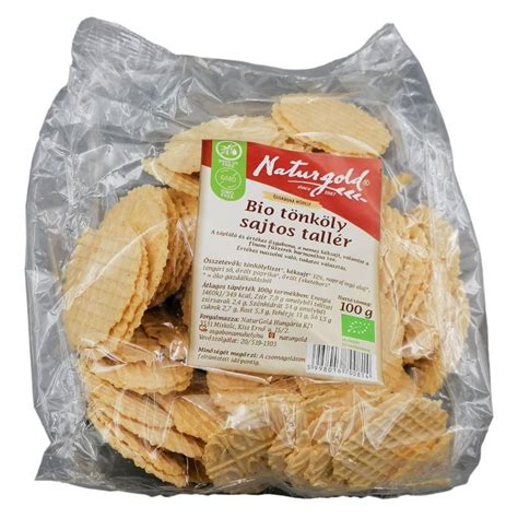 Naturgold Bio Tönköly Sajtos Tallér termékfotó