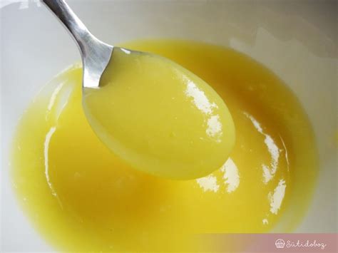 citromos mártás (lemon curd) elkészítése
