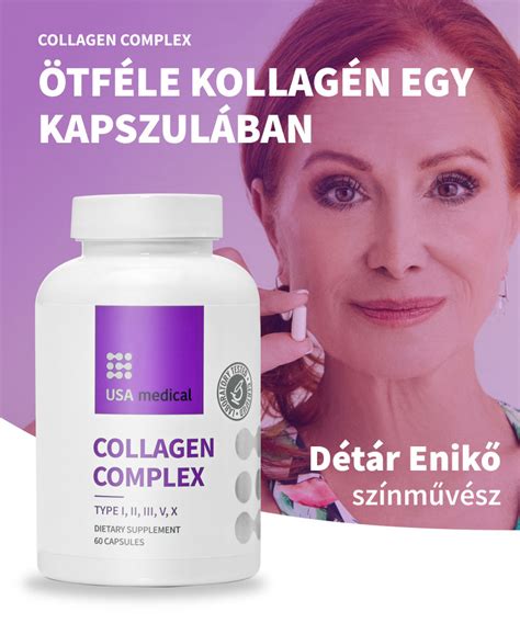 Kollagén és bőregészség infografika