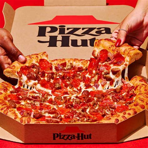 A Pizza Hut étterem homlokzata