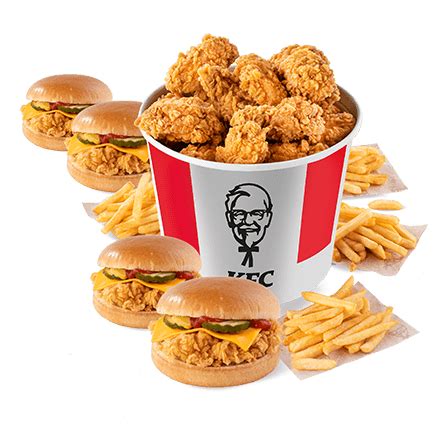 KFC csirkés kosár coleslaw-val