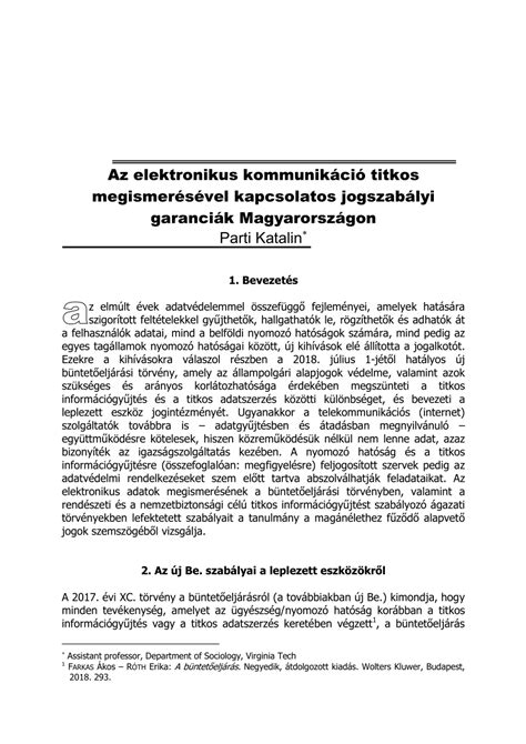 Elektronikus kommunikáció és értesítések