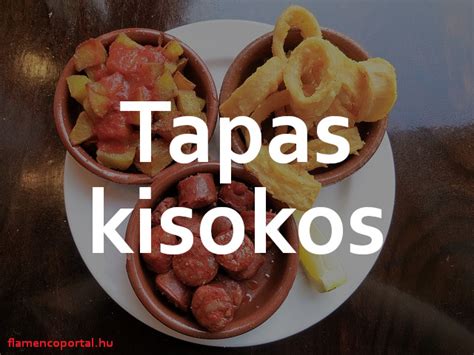 Válogatott tapas ételek egy spanyol bárban