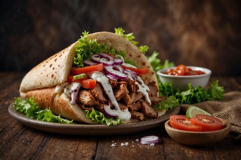 Különböző doner ételek