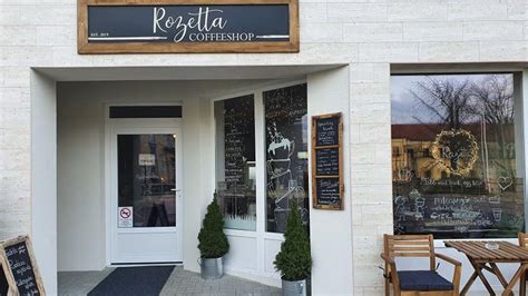 A Rozetta kávézó belső tere