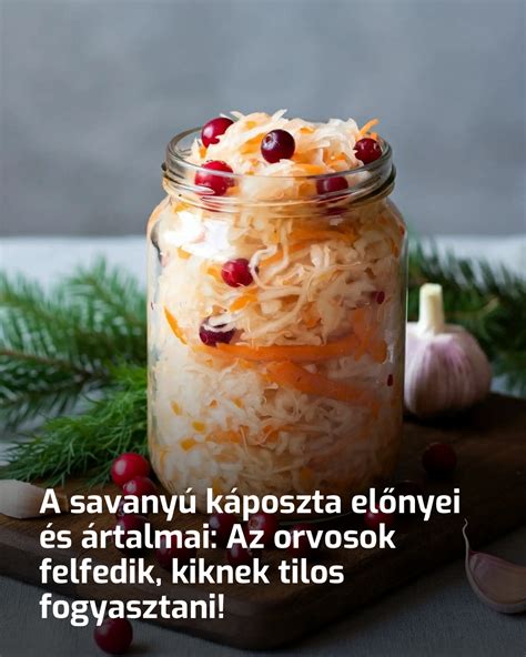 savanyú káposzta előnyei
