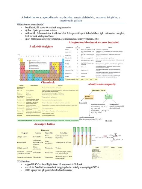 Hőmérséklet zónák és baktériumok szaporodása