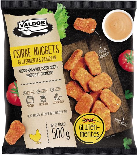 Gluténmentes nuggets