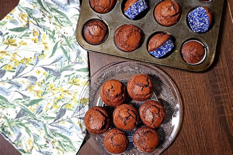csokoládécseppes muffin tésztája