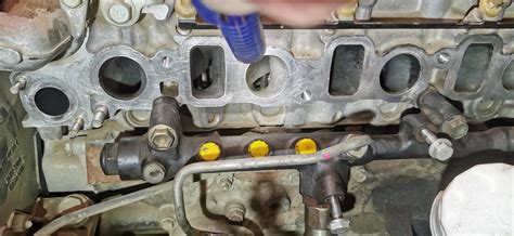 Motor szelep tisztítás dióhéj szemcsével