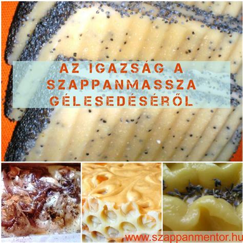 Szappanmassza pudingosodáskor