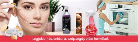 Háztartási és szépségápolási termékek választéka