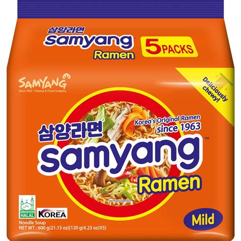 Samyang ramen története infographic